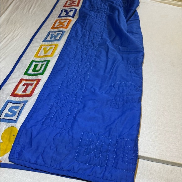 Alphabet Bear Kids Blanket - Picture 2 of 3